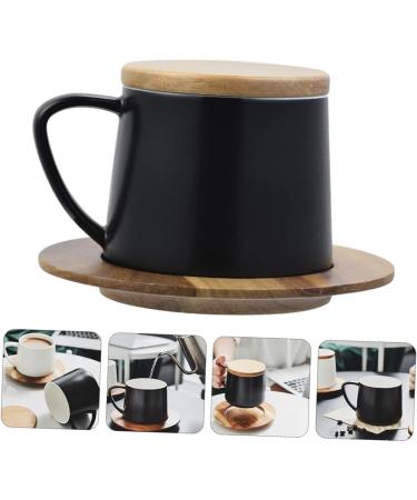Zerodeko Holiday Coffee Mugs 1 Set Ceramic Coffee Mug Buffalo Milk with Cover Office Ceramics Holiday Coffee Cups - Buy Online on SooperMarket.com