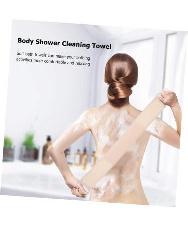 Shop Mikinona Luffa Bath Towel Scrubber | Exfoliating Sponge Pad for Spa Quality Cleanse | International Shipping Available - Buy Online on SooperMarket.com