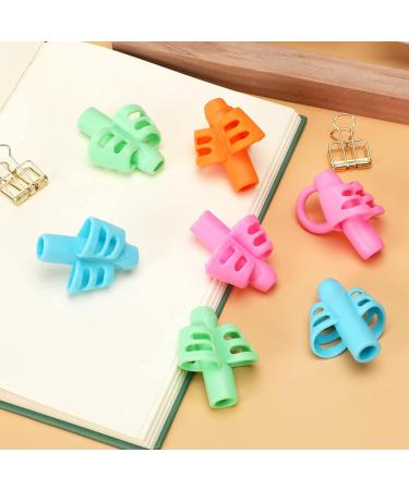 Sannix 16-Piece Pencil Handles for Kids | Handwriting Grip Correction & Writing Aid | Perfect for Toddlers Preschool Students 2 Styles - Buy Online on SooperMarket.com