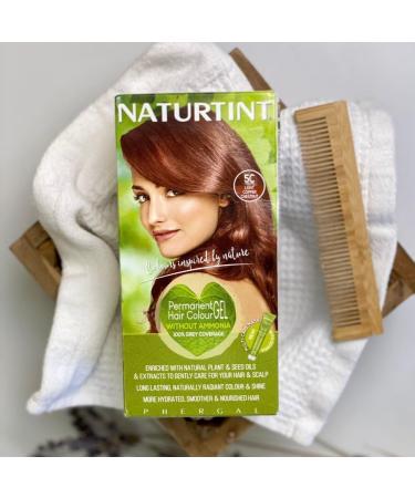 Naturtint Permanent Hair Colour 5C Light Copper Chestnut - Vibrant and Natural Results - Buy Online on SooperMarket.com