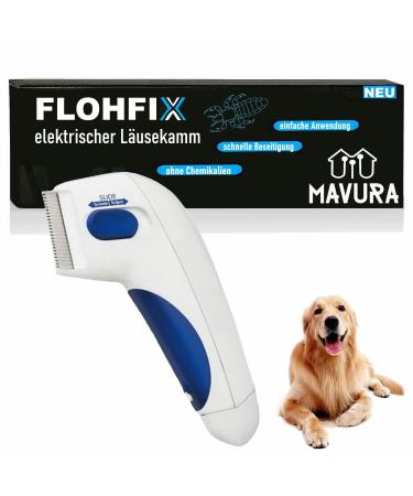 FLOHFIX electric lice comb nit comb flea comb dogs cats children lice comb