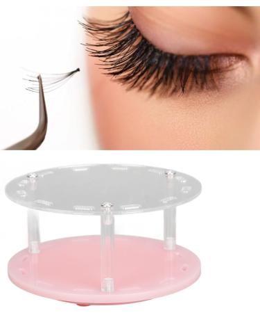 Acrylic Eyelash Tweezers Stand Holder 12 Holes Rotatable Design Organized Storage for Extension Tools (Terrazzo Pattern Color) - Buy Online on SooperMarket.com