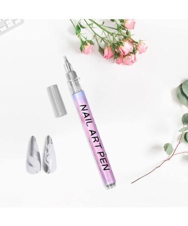 Shop Nail Art Pen & Whitener Pencil - Dotting Tools & Marbleizing Kit for Creative Nail Designs - Buy Online on SooperMarket.com