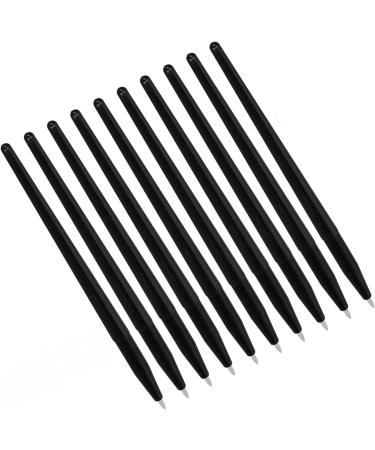 10pcs Silicone Brush Easy to Clean Durable and Long Lasting Designed for Eye Makeup - Buy Online on SooperMarket.com