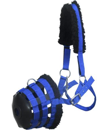 YOU Muzzle for Horse Pasture | Royal Blue Cob Size | Best International Shipping - Buy Online on SooperMarket.com