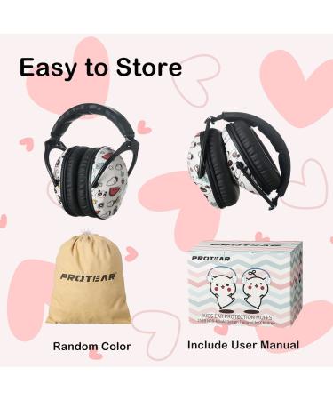 PROTEAR Kids Ear Defenders SNR 28 dB - Panda Noise Cancelling Ear Muffs for Children - Ideal for Concerts and Study - 15x13x10cm - Buy Online on SooperMarket.com