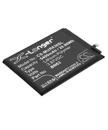 Battery Replacement for 22011119TI 10 Prime BN63
