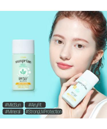 ETUDE HOUSE Sunprise Mild Airy Finish Sun Milk SPF50+ | PA+++ | Sebum-Free 100% Mineral Sunscreen - Buy Online on SooperMarket.com