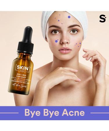 SKIN LABO SkinLabo Active Serum Aha + Bha Eliminates Surface Dead Cells Skin Perfecter with Exfoliating and Purifying Action 15 ml (Old Version) - Buy Online on SooperMarket.com
