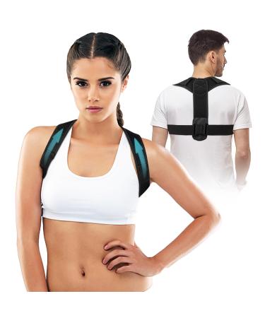 HIJJPS Posture Corrector for Women & Men Adjustable Back Posture Corrector Invisible Upper Back Brace Support and Providing Pain Relief from Neck Back and Shoulder.