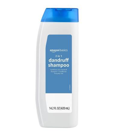 Amazon Basics 2-in-1 Dandruff Shampoo & Conditioner, Gentle pH Balanced, 14.2 Fl Oz - 6-Pack - Buy Online on SooperMarket.com