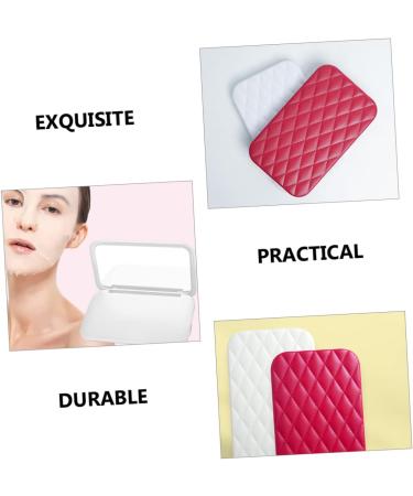 minkissy Mask Heater Portable Makeup Mirror Portable Heaters Portable Vanity Mirror Facial Mask Warmer Abs Care White Heating Instrument - Buy Online on SooperMarket.com