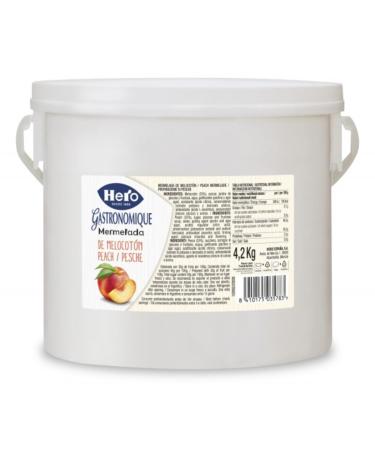 Preparation of Fruit Hero Jam Peaches Bucket 4.2 kg