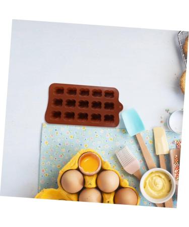 MAGICLULU Alphabet Stencils 2pcs Molder Mold for Chocolate Baking Tool para Paletas De Chocolate Non-Stick Molds Chocolate Making Molds Candy Pan Chocolate Ball Brownie 3D Bakeware - Buy Online on SooperMarket.com