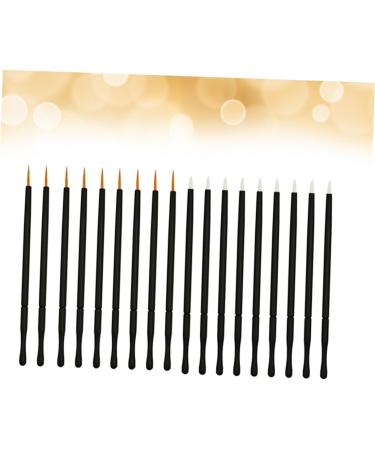Gogogmee 100pcs Eyeliner Brush for Liner Gel Eyeliner Eye Makeup Tools Liquid Eyeliner Cosmetic Disposable 10*0.5cm As Shown - Buy Online on SooperMarket.com