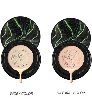 Mushroom Head Air Cushion BB Cream - Long Lasting Nude Matte Concealer for Oil Control - Moisturizing Foundation Whitening Makeup - Natural Skin Tone | Face Beauty Makeup - Buy Online on SooperMarket.com