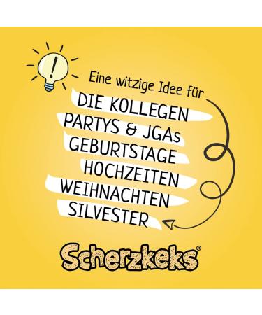 Joke Cookie Box of 5 | Fun Fortune Cookies with Q&A | Perfect Funny Gift from Germany for Birthdays Celebrations & Holidays - Buy Online on SooperMarket.com