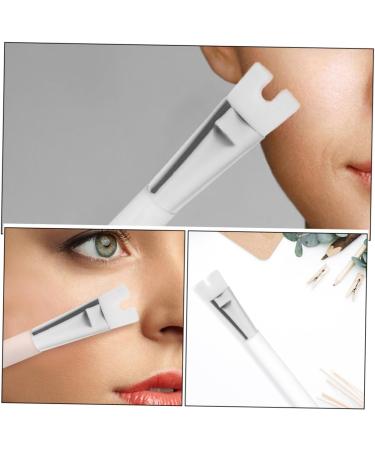 PLAFOPE 4pcs Nose Shadow Highlighter Brush Do Not Eat Powder Nose Shadow Brush Miss White Aluminum Tube - Buy Online on SooperMarket.com