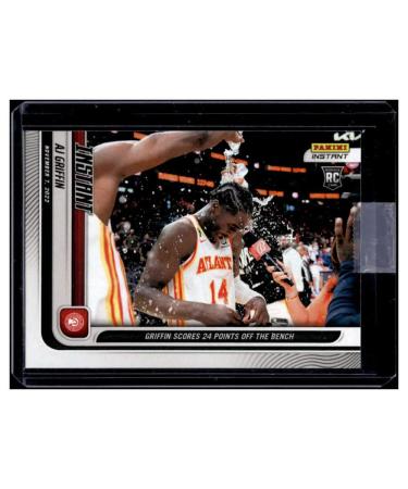 AJ GRIFFIN RC SP 2022-23 Panini Instant /77 ROOKIE #28 Hawks MT-MT+ NBA Basketball