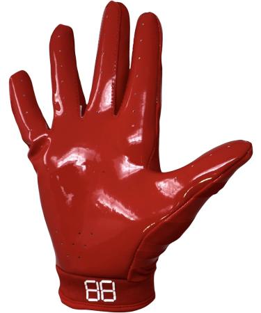 Buy BARNETT FRG-03 Red Professional Receiver Football Gloves - Ideal for RE DB RB | International Shipping Available - Buy Online on SooperMarket.com