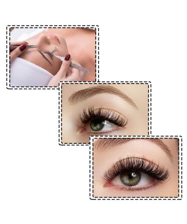 7D-C Premade Fans Eyelash Extensions - 13mm Short Stem Volume Lashes (0.070.10 CD Curl) - Buy Online on SooperMarket.com