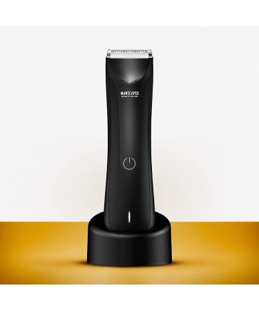 MANSCAPED Electric Groin Hair Trimmer, The Lawn Mower 3.0, Replaceable Ceramic Blade Heads, Waterproof Wet/Dry Clippers, Standing Recharge Dock, Ultimate Male Body Hair Razor
