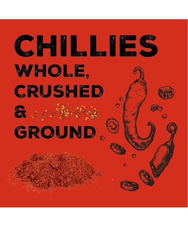 Nature Kitchen Ghost Chilli Whole 100g - Gluten-Free Vegan Seasoning Spices for Everyday Cooking - Marinades, Sauces, Frying, Baking, Grilling - Buy Online on SooperMarket.com