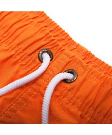 Ronony Men's Short Pants - Quick-Dry Summer Sports Shorts for Running & Training | Fitness Jogging Pants with Pockets (M Z004 #Orange) - Buy Online on SooperMarket.com