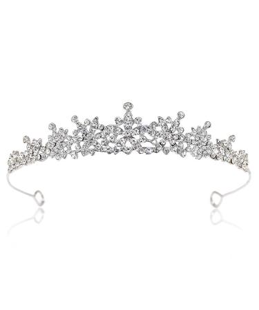 Rhinestone Crystal Tiaras and Crowns Headband For Women Birthday Pageant Wedding Prom Princess Crown