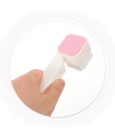Healeved Silicone Facial Cleansing Brush Double Side Face Cleaning Brush Facial Cleaning Tool Women Facial Brushes for Cleansing and Exfoliating Accessories - Buy Online on SooperMarket.com