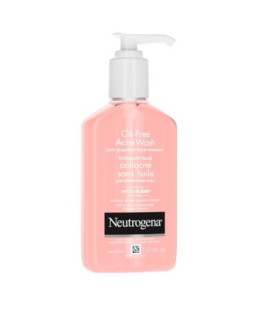 Neutrogena Oil-Free Acne Wash Facial Cleanser - Pink Grapefruit 6 oz | Buy Internationally Online - Buy Online on SooperMarket.com