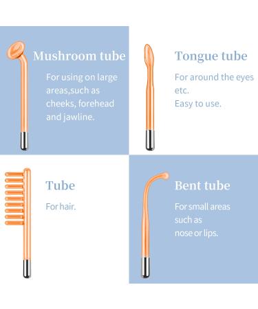 Portable High Frequency Facial Machine with 4 Tubes | TUMAKOU Skin Wand - Buy Online on SooperMarket.com