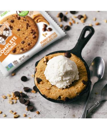 Lenny & Larry's The Complete Cookie-fied Bar Plant-Based Protein Bar Vegan and Non-GMO & The Complete Cookie Peanut Butter Chocolate Chip 16g Plant Protein 4 Ounce Cookie - Buy Online on SooperMarket.com