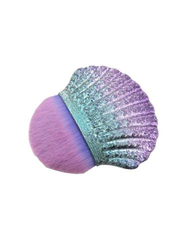 Mikinona 1pc Single Handle Powder Brush Cosmetic Stuckers Soft Powder Brush Travel Powder Brush Blusher Brush Makeup Tool Makeup Brush Foundation Brush Portable Shell