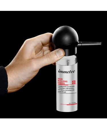 Immetee Hair Fibers Pump Applicator | Black Spray Nozzle for Effortless Hair Thickening - Buy Online on SooperMarket.com