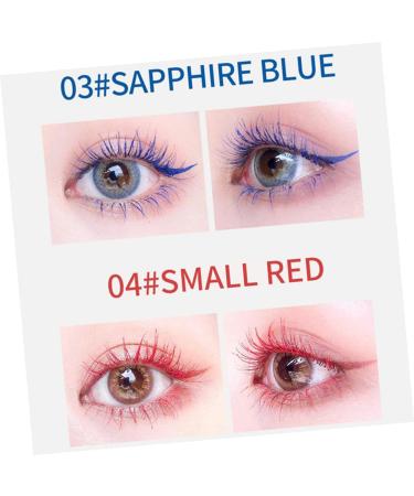 KALLORY 6pcs Colored Mascara Eyelash Mascara Mascara Lady Mascara Cream Miss Makeup Dense - Buy Online on SooperMarket.com