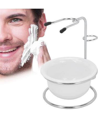 Tmishion Professional Shaving Set: Shell Bowl Rack Soap & Brush Holder for Men - Premium Shaving Stand Kit - Buy Online on SooperMarket.com