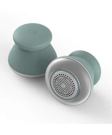 Fabric Shaver Rechargeable Lint Remover Use On Cotton Polyester & Silk Type C Fast Charging Compact & Stylish Design Ergonomic Defuzzer 6-Leaf Blades Fuzz Remover Green
