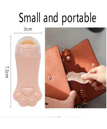 Widybord Natural Volcanic Roller Oil Control Rolling Stone Face Cleansing Oil Absorption Roller Ball Pink - Buy Online on SooperMarket.com