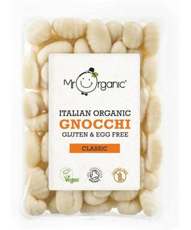 Mr Organic - Organic Gluten Free Gnocchi 350g - Non GMO & Preservative Free - Gluten Free & Vegan - Perfect for Italian Dishes - for Easy Home Cooking