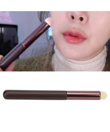 Round Head Lip Brush - Portable Synthetic Concealer Brush for Makeup Lovers | Soft Bristles Multipurpose & Ideal for Beginners | International Shipping Available - Buy Online on SooperMarket.com