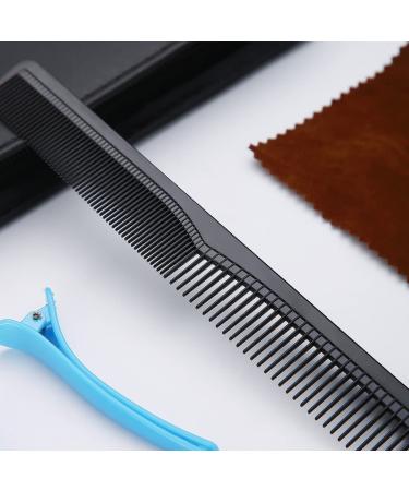 Kyraton Professional Barber Hair Scissors Shears Set with Cutting Scissors  Thinning Scissors  Comb  Clips  lubricating oil  Cleaning Cloth  Case  Premium Hairdressing Shears For Salon and Home. 4.Haircut Set - Buy Online on SooperMarket.com