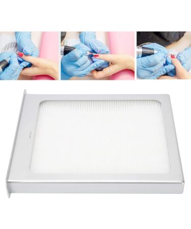 LANTRO JS 48W Nail Dust Collector Embedded Filter Desktop Nail Art Vacuum Cleaner with Screen - Buy Online on SooperMarket.com