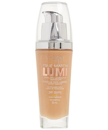 L'Oreal True Match Healthy Luminous Makeup SPF 20 - W4 Natural Beige, 1oz - Buy Online on SooperMarket.com