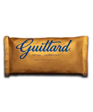 Guittard Chocolate Baking Chips Butterscotch 12 Ounce (Pack of 12)