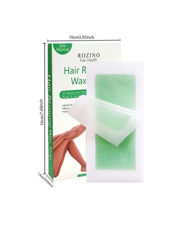 Lead Wax Strips for Women - 20 Durable Natural Hair Removal Sheets | Unisex Wax Paper for Body Arms Legs & Face - Buy Online on SooperMarket.com