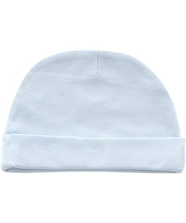 Newborn Baby Hat | 100% Cotton Blue Cap for Boys and Girls 0-6 Months - Buy Online on SooperMarket.com