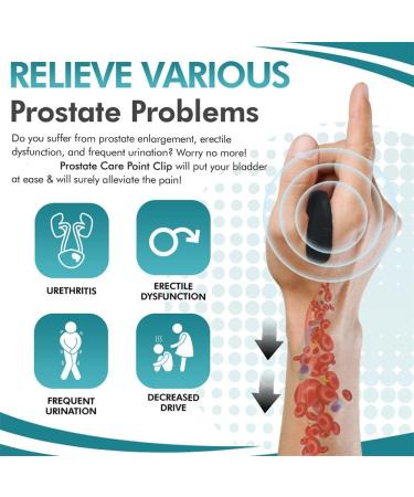 Prostate Care Point Clip Acupressure Hand Pressure Point Clip Li4 Acupressure Point Clips Long-Lasting and Reusable for Relief from Prostate Lssues (2Pcs) - Buy Online on SooperMarket.com