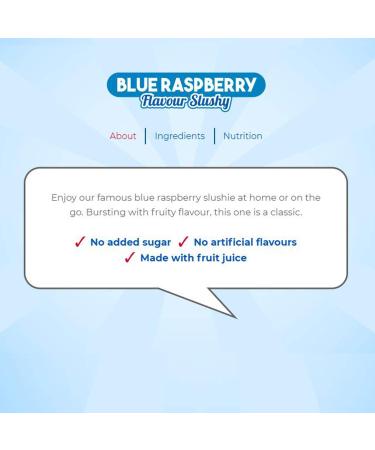 Slush Puppie Bags - Blue Raspberry (3 Pack) | Premium Frozen Treats for International Shipping - Buy Online on SooperMarket.com
