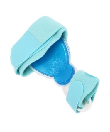 Alomejor Bunion Corrector Adjustable Day Overnight Support Antislip Orthopedic Toe Straighteners for Overlapping Toes Lake Blue
